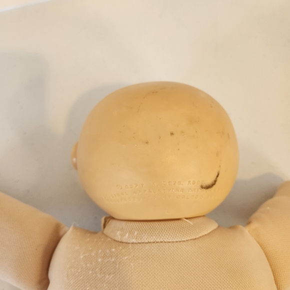Vintage 1982 Cabbage Patch Kids Baby Doll Kid 14" Bald Head Blue Eyes Mold 1 - Picture 5 of 12